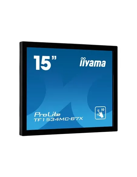 iiyama TF1534MC-B7X monitor POS 38,1 cm (15") 1024 x 768 Pixeles XGA Pantalla táctil