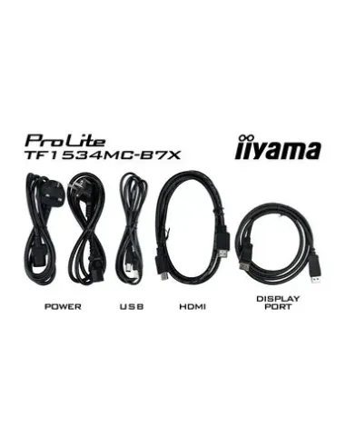 iiyama TF1534MC-B7X monitor POS 38,1 cm (15") 1024 x 768 Pixeles XGA Pantalla táctil