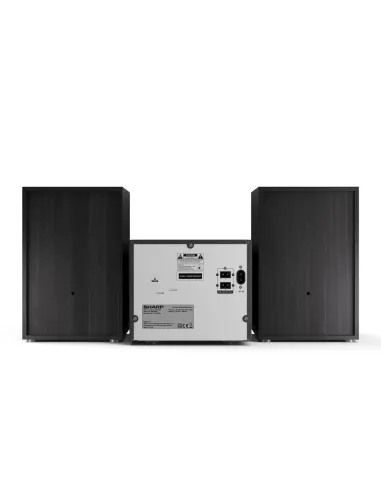 Sharp XL-B512(BK) sistema de audio para el hogar Microcadena de música para uso doméstico 45 W Negro