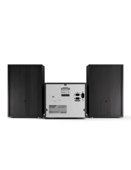 Sharp XL-B512(BK) sistema de audio para el hogar Microcadena de música para uso doméstico 45 W Negro