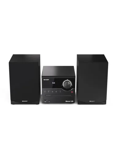 Sharp XL-B512(BK) sistema de audio para el hogar Microcadena de música para uso doméstico 45 W Negro