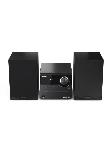 Sharp XL-B512(BK) sistema de audio para el hogar Microcadena de música para uso doméstico 45 W Negro