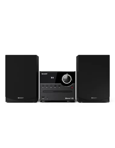 Sharp XL-B512(BK) sistema de audio para el hogar Microcadena de música para uso doméstico 45 W Negro