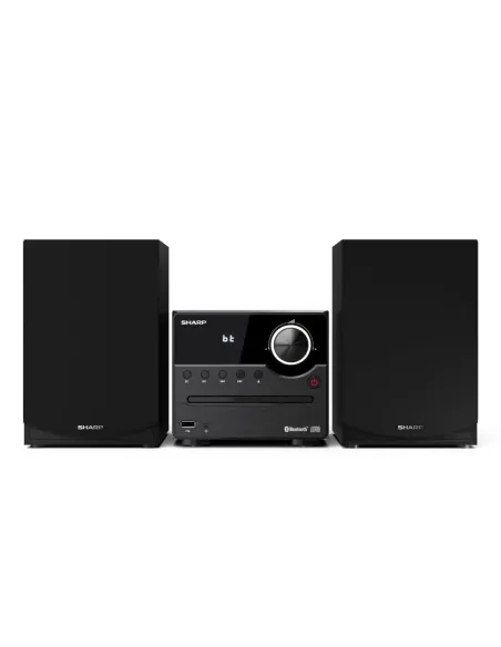 Sharp XL-B512(BK) sistema de audio para el hogar Microcadena de música para uso doméstico 45 W Negro