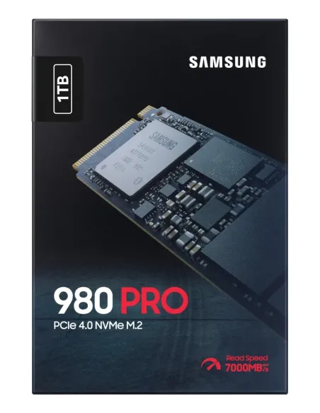Samsung 980 PRO 1 TB M.2 PCI Express 4.0 NVMe V-NAND MLC