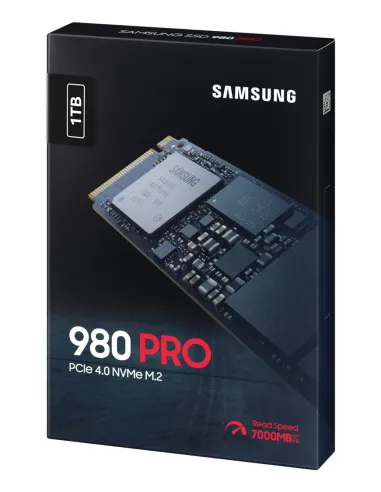 Samsung 980 PRO 1 TB M.2 PCI Express 4.0 NVMe V-NAND MLC