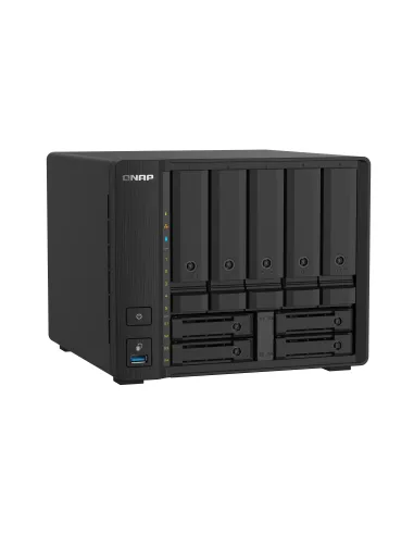 QNAP TS-932PX NAS Torre Annapurna Labs Alpine AL-324 4 GB DDR4 0 TB QNAP Turbo System Negro