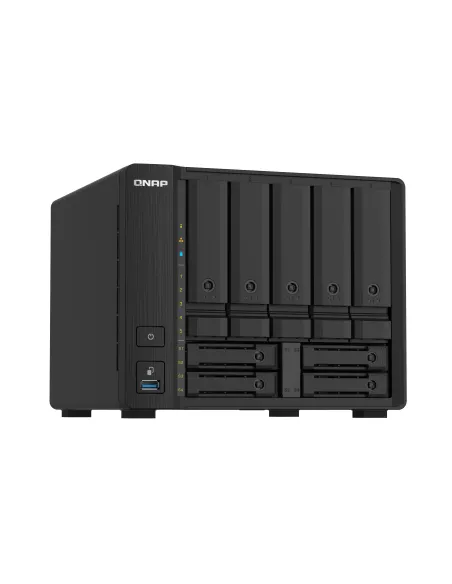 QNAP TS-932PX NAS Torre Annapurna Labs Alpine AL-324 4 GB DDR4 0 TB QNAP Turbo System Negro