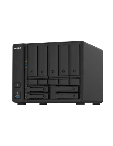 QNAP TS-932PX NAS Torre Annapurna Labs Alpine AL-324 4 GB DDR4 0 TB QNAP Turbo System Negro