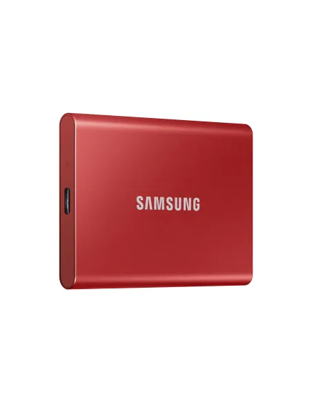 Samsung Portable SSD T7 1 TB USB Tipo C 3.2 Gen 2 (3.1 Gen 2) Rojo