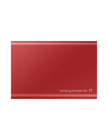 Samsung Portable SSD T7 1 TB USB Tipo C 3.2 Gen 2 (3.1 Gen 2) Rojo