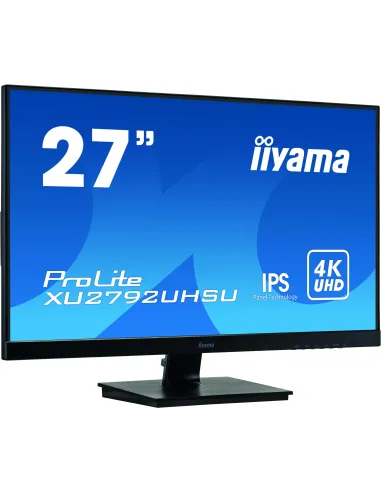 iiyama ProLite XU2792UHSU-B1 LED display 68,6 cm (27") 3840 x 2160 Pixeles 4K Ultra HD Negro