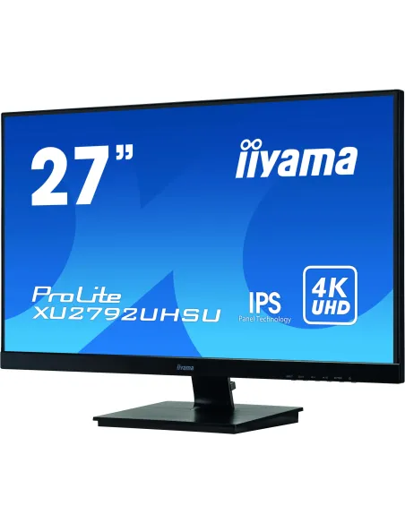 iiyama ProLite XU2792UHSU-B1 LED display 68,6 cm (27") 3840 x 2160 Pixeles 4K Ultra HD Negro