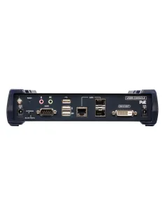 ATEN Receptor KVM por IP DVI-D dual link 2K con SFP dual y PoE 2