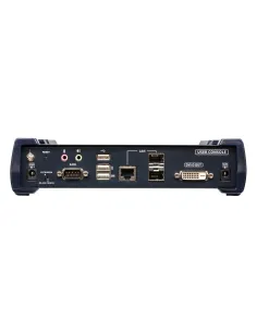 ATEN Receptor KVM por IP DVI-D dual link 2K con SFP dual 2
