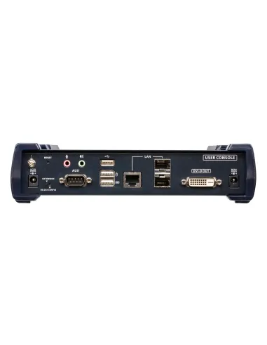 ATEN Receptor KVM por IP DVI-D dual link 2K con SFP dual