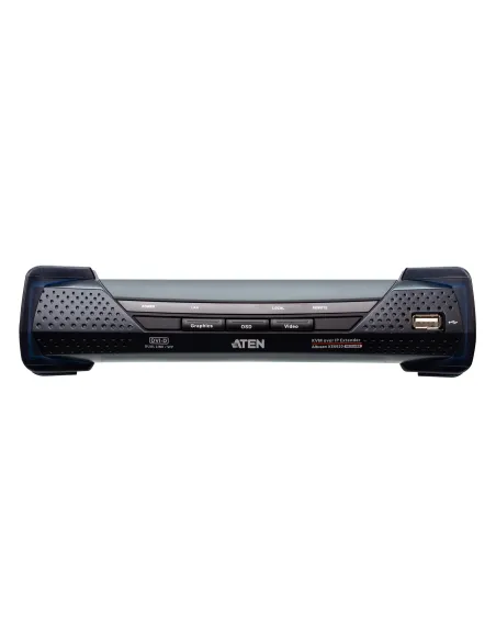 ATEN Receptor KVM por IP DVI-D dual link 2K con SFP dual