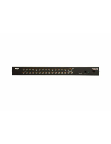 ATEN Switch KVM Cat 5 multi-interfaz de 32 puertos