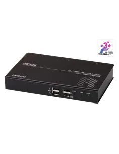 ATEN Receptor KVM por IP HDMI single display USB formato compacto