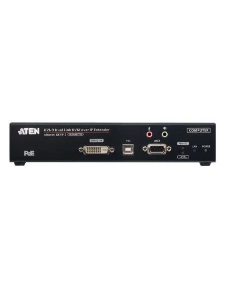 ATEN TRANSMISOR KVM POR IP DVI-D DUAL LINK 2K CON PoE