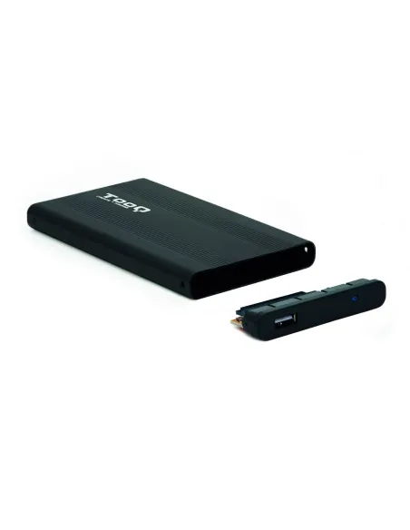 TooQ CAJA HDD 2.5" SATA A USB 2.0 NEGRA