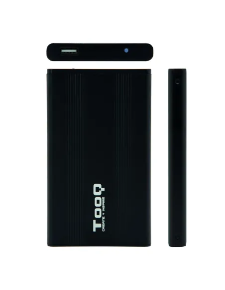 TooQ CAJA HDD 2.5" SATA A USB 2.0 NEGRA