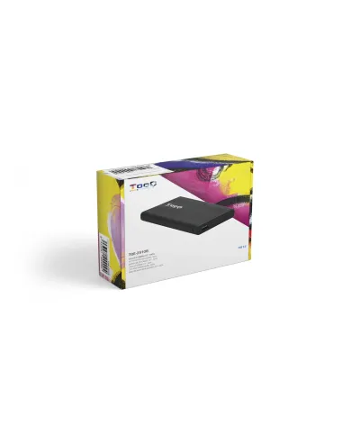 TooQ CAJA HDD 2.5" SATA A USB 2.0 NEGRA