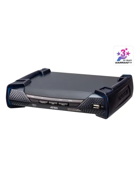 ATEN Receptor KVM por IP DVI-I dual display USB