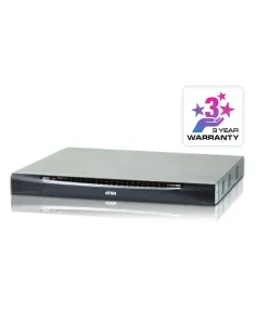 ATEN Switch KVM por IP multi-interfaz Cat 5 de 40 puertos de 1 consola local y 4 consolas remotas