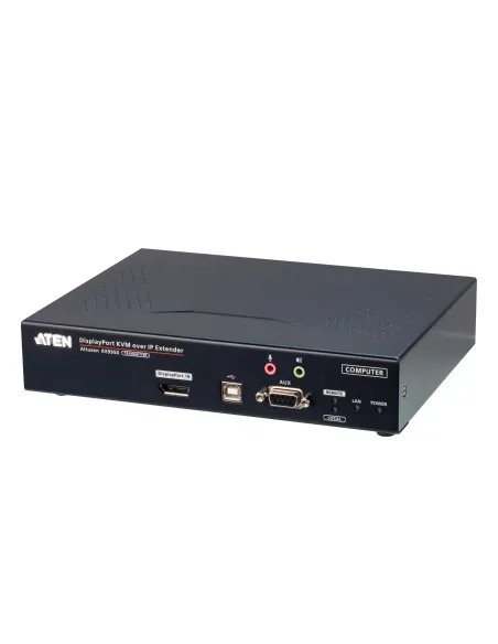 ATEN Transmisor KVM por IP DisplayPort 4K single display USB