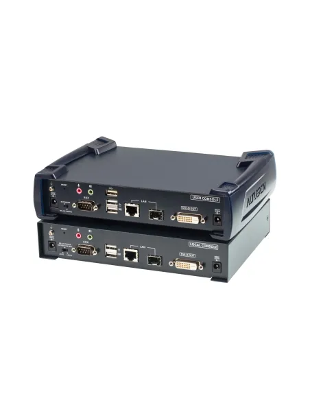 ATEN Receptor KVM por IP DVI-D dual link 2K