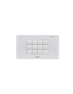 ATEN Sistema de control - Botonera con procesador integrado (formato UE, 2 gangs)