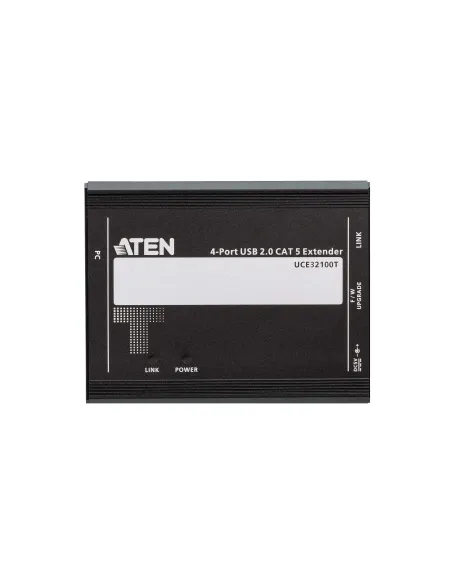 ATEN Extensor USB 2.0 por Cat 5 con hub de cuatro puertos (hasta 100 m)