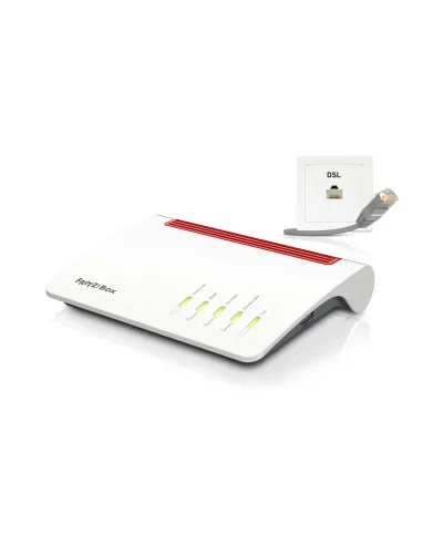 Box FRITZ! 7590 router inalámbrico Gigabit Ethernet Doble banda (2,4 GHz   5 GHz) Blanco