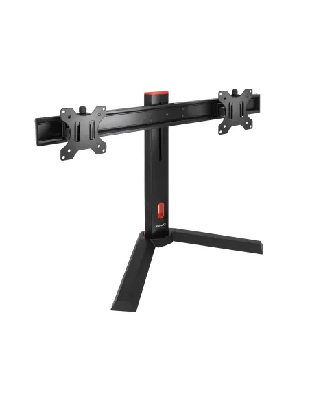 TooQ DB1402TN-B soporte para monitor 68,6 cm (27") Escritorio Negro, Rojo