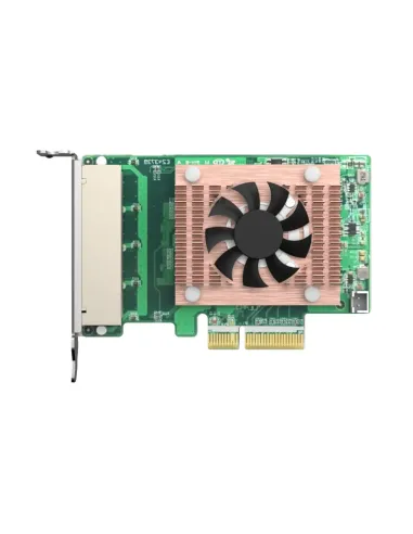 QNAP QXG-2G4T-I225 adaptador y tarjeta de red Interno Ethernet 2500 Mbit s
