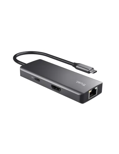 Trust Dalyx USB Tipo C 1000 Mbit s Plata