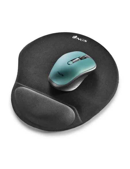 NGS KILIM GEL Alfombrilla de ratón para juegos Negro