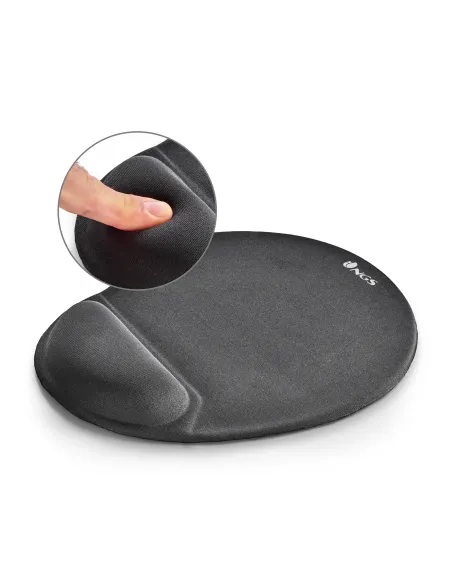 NGS KILIM GEL Alfombrilla de ratón para juegos Negro