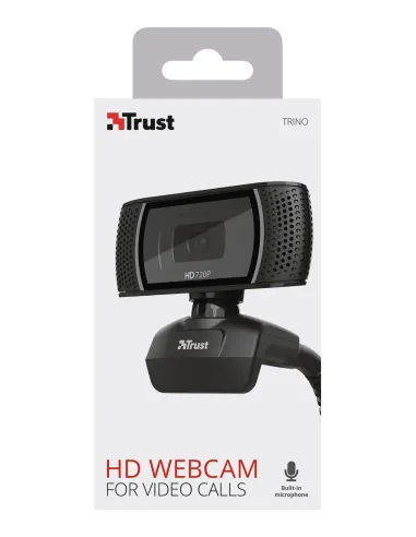 Trust Trino cámara web 8 MP 1280 x 720 Pixeles USB 2.0 Negro