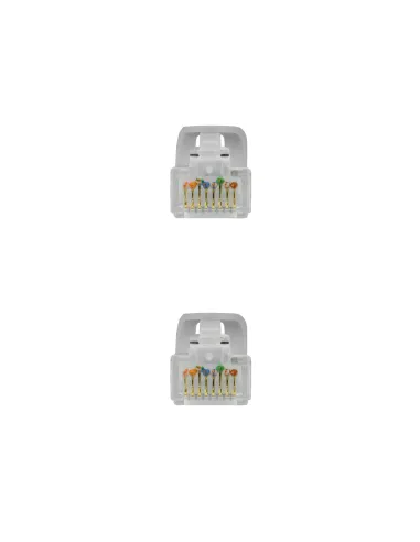 Nanocable Cable de red latiguillo RJ45 LSZH Cat.6A UTP AWG24, Gris, 5.0 m