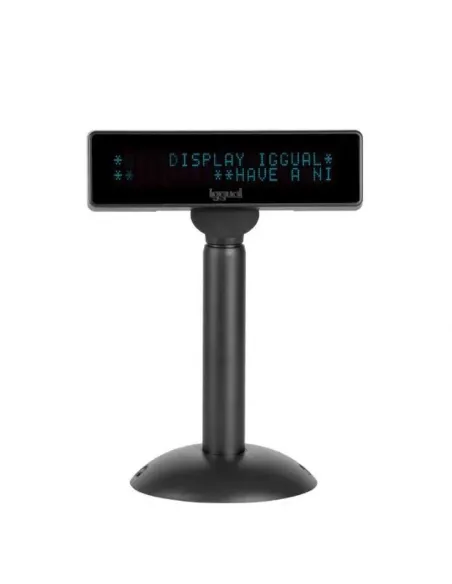 iggual IGG319086 monitor POS 17,8 cm (7") VFD
