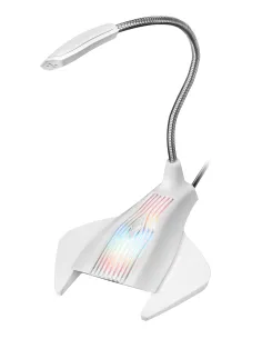 Mars Gaming MMICX, Micrófono Estudio Profesional LED, Mute, USB+Jack 3.5mm, Negro