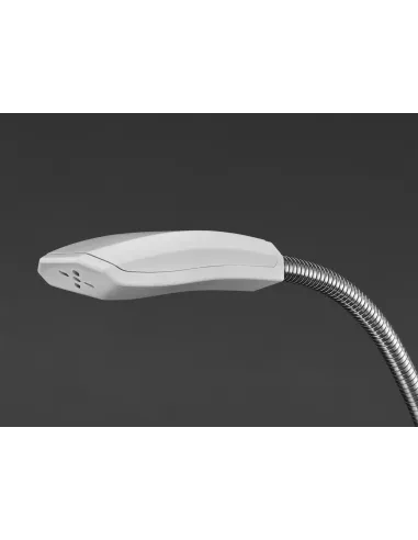 Mars Gaming MMICX, Micrófono Estudio Profesional LED, Mute, USB+Jack 3.5mm, Negro