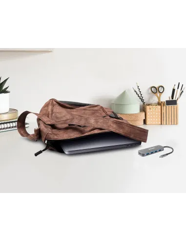 D-Link DUB-2340 hub de interfaz USB Tipo C 5000 Mbit s Gris