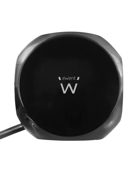 Ewent EW3938 adaptador e inversor de corriente Interior Negro