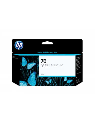 HP Cartucho de tinta DesignJet HP 70 negro fotográfico de 130 ml