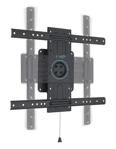 TooQ Soporte de Pared Rotación 360° para Pantallas 37" - 80", Negro