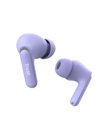 Trust Yavi Auriculares True Wireless Stereo (TWS) Dentro de oído Llamadas Música USB Tipo C Bluetooth Púrpura Trust Yavi Auriculares True Wireless Stereo (TWS) Dentro de oído Llamadas Música USB Tipo C Bluetooth Púrpura