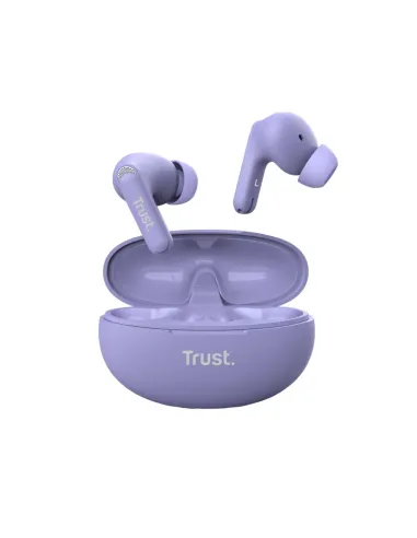 Trust Yavi Auriculares True Wireless Stereo (TWS) Dentro de oído Llamadas Música USB Tipo C Bluetooth Púrpura